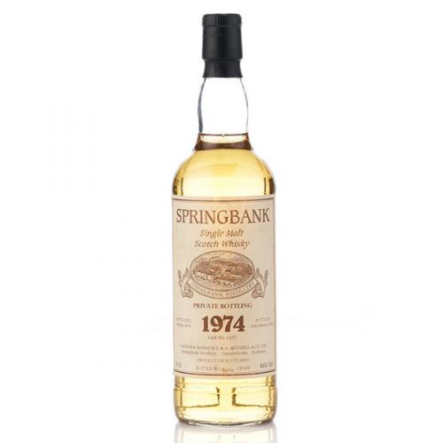 Springbank Private Bottlin 1974 #1157