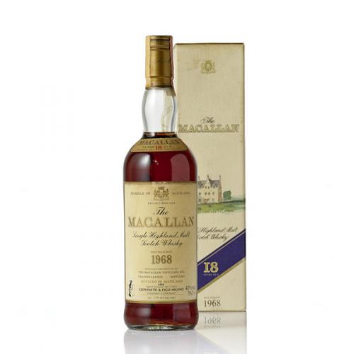 Macallan 1968 18 Year Old