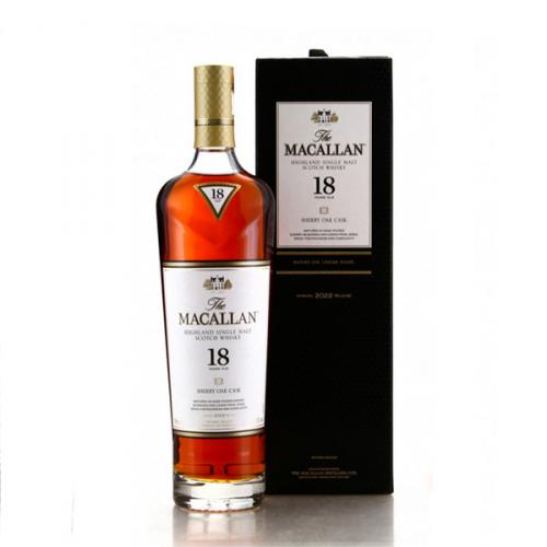 Macallan 18 Year Old Sherry Oak 2022 Release