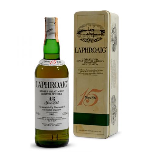 Laphroaig 15 Year Old Bot.1980s Cinzano Import