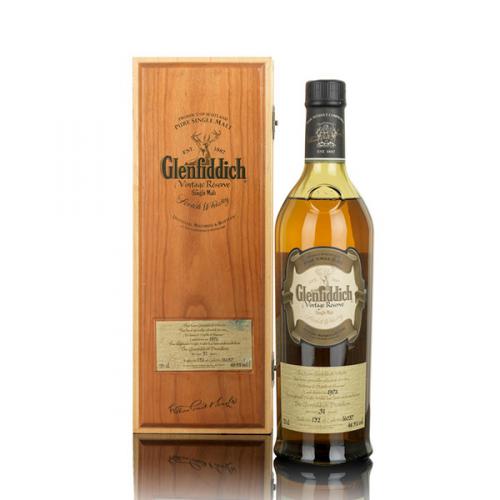 Glenfiddich Vintage Reserve 31 year old 1972