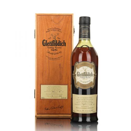 Glenfiddich Vintage Reserve 31 year old 1977