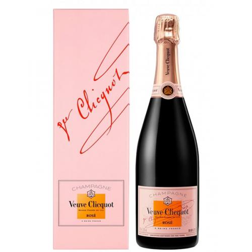 Veuve Clicquot Rose Label Rose