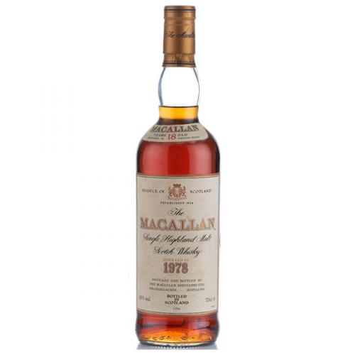 Macallan 18 Year Old 1978